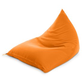 Jaxx Twist Outdoor Bean Bag Chair (Color: Tangerine)