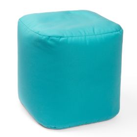 Jaxx Luckie Outdoor Patio Bean Bag Ottoman (Color: Light Blue)
