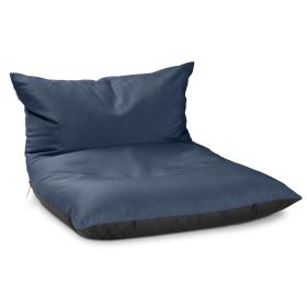 Jaxx Finster Outdoor Bean Bag Lounge Chair (Color: Sunbrella Navy)