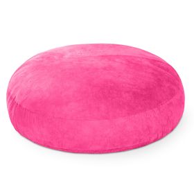 Jaxx 6 Foot Cocoon  2 in 1 Convertible Bean Bag Bed & Large Bean Bag Chair for Adults (Color: Fuchsia)