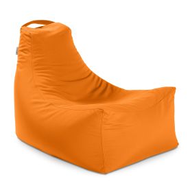 Jaxx Juniper Outdoor Bean Bag Patio Chair & Poolside Lounge (Color: Tangerine)