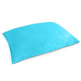 Jaxx Pillow Saxx 5.5 Foot   Huge Bean Bag Floor Pillow and Lounger (Color: Teal)