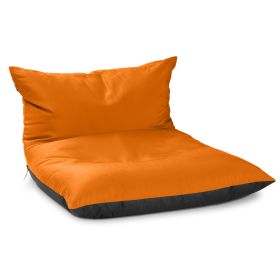 Jaxx Finster Outdoor Bean Bag Lounge Chair (Color: Sunbrella Tangerine)
