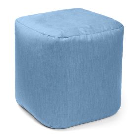 Jaxx Luckie Outdoor Patio Bean Bag Ottoman (Color: Ocean)